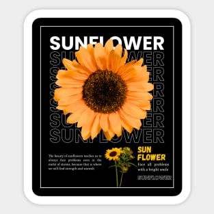 Sun Flower Sticker